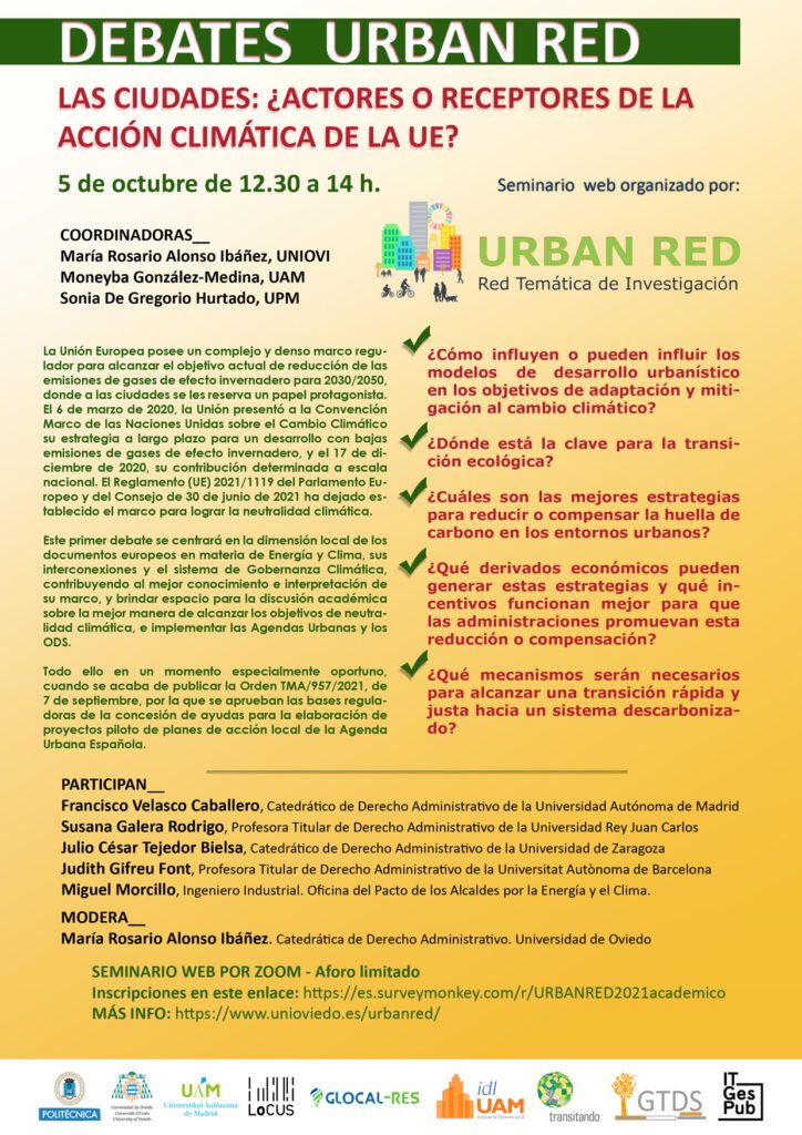 Monecanariona's tweet photo. Arrancamos el octubre urbano el día 5 con el seminario “Las ciudades: ¿actores o receptores de la acción climática de la UE?”, Inscripción abierta y gratuita aquí: https://t.co/fZsZSYjdcv https://t.co/SlfVnsnXMe