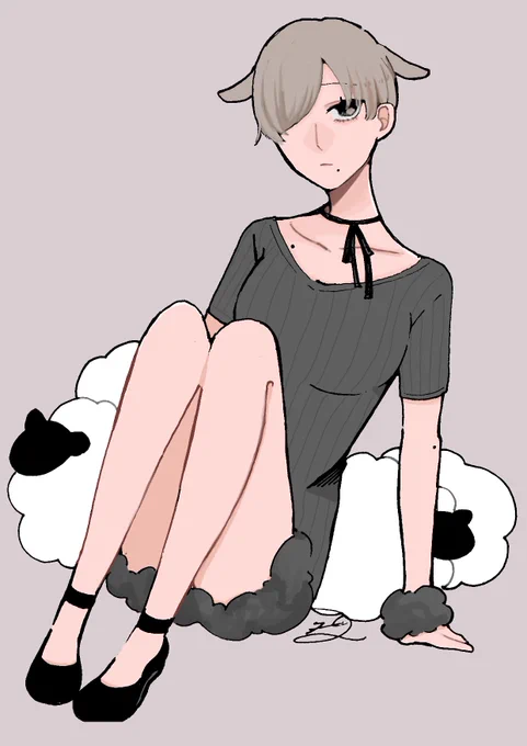 どっちが好きー?🐈🐑 