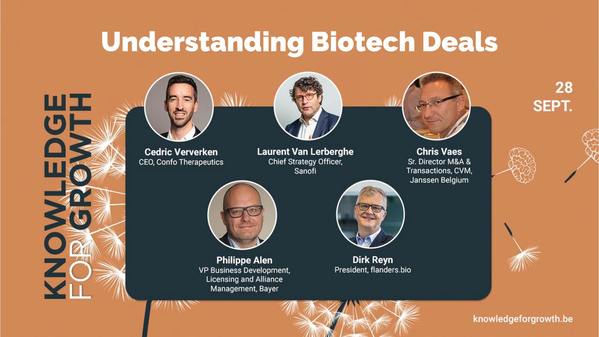 flandersbio's tweet photo. #kfg2021 breakout sessions about to start: (1) Understanding Biotech Deals (2) The Power of Cell & Gene (3) Farm to Fork: An EU Perspective. https://t.co/awWOMAOuUg