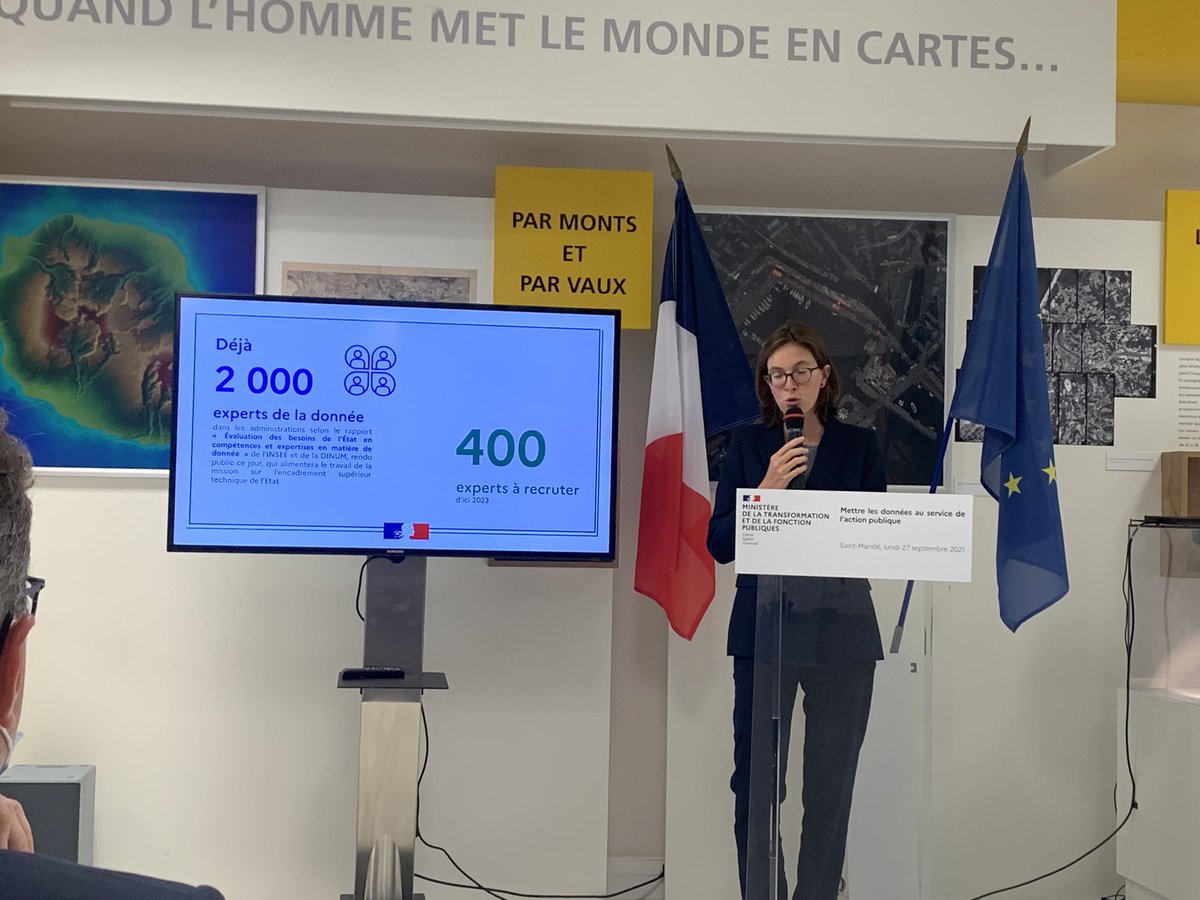 stephanetrainel's tweet photo. Le rapport @InseeFr @_DINUM sur les experts de la donnée au sein de l’administration est publié ce jour 

400 experts à recruter d’ici à 2023 https://t.co/PdGvkHAEWp