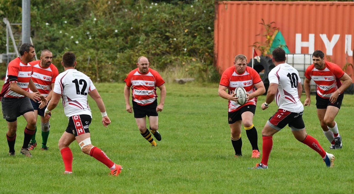 TheRugbyCharity's tweet photo. Well done and a massive thank you to IPF #RugbyRunner Kevin whoโs charity rugby match raised over ยฃ1100 for the IPF!
Kevin is running the @LondonMarathon for the IPF this weekend๐
You can support him here- https://t.co/6QPLY2bQGS
#LondonMarathon #CamborneVets #CornishLegends https://t.co/LQAdEhD5tH