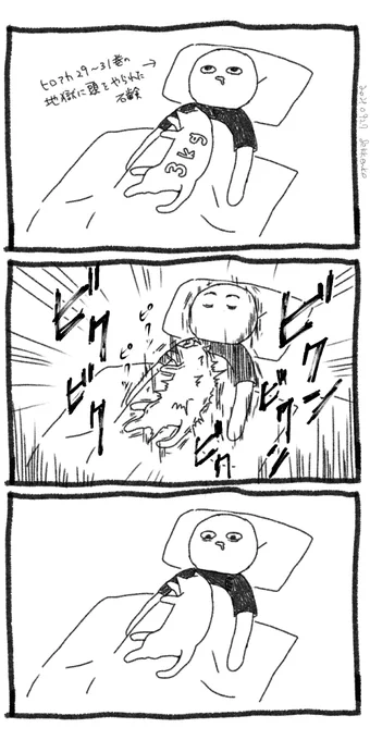 猫の寝てる時の痙攣が凄かった日記(心臓マッサージされたかと思った) 