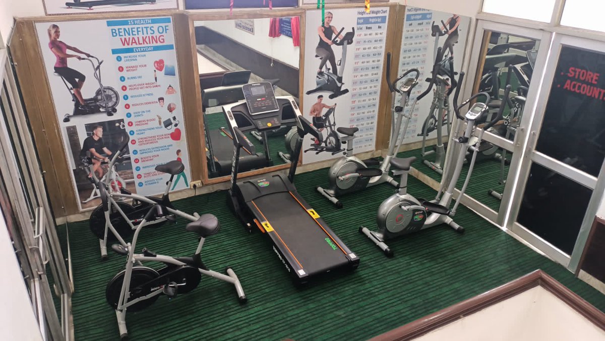 igp_jammu's tweet photo. The ADGP Jammu  @mukesh_ips_jk  inaugurated Fitness Corner (Gymnasium) &amp; dedicated these health facilities to the officials of PCR Jammu. He advised them to take full advantage of the machines which have been installed as the fitness corner &amp; to remain healthy/fit. https://t.co/WXi0oo2mlm