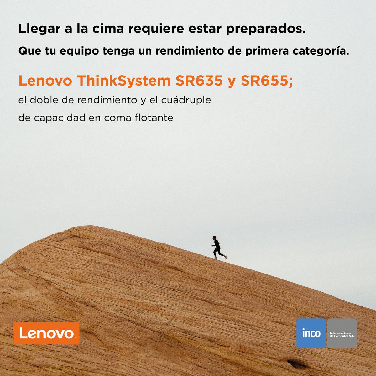 INCOSOLUCIONES's tweet photo. Las nuevas plataformas de servidor ThinkSystem SR635 y SR655 de @Lenovo cuentan con los procesadores de la familia AMD EPYC 7002 y han sido diseñadas específicamente para gestionar cargas de trabajo con un uso intenso de datos y en constante cambio https://t.co/8g2is6H1oD