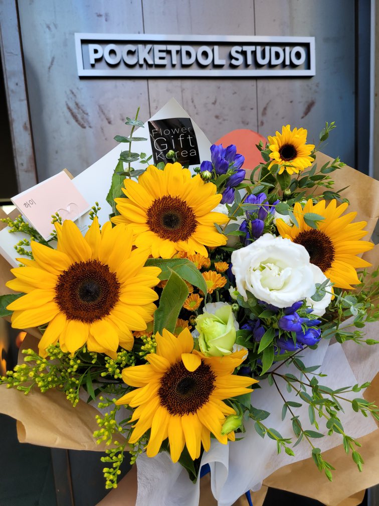 flowergiftkorea's tweet photo. Sunflowers symbolize unwavering faith and unconditional love. It's perfect to send to your loved one if you want to express exactly how much you adore him or her.
#kpopseries #kpopdrama
#seoul #flower #yangjae #koreatravel #flowerskorea #koreaflowers #koreaflowerdelivery #seoul https://t.co/4EV6jQsH1N