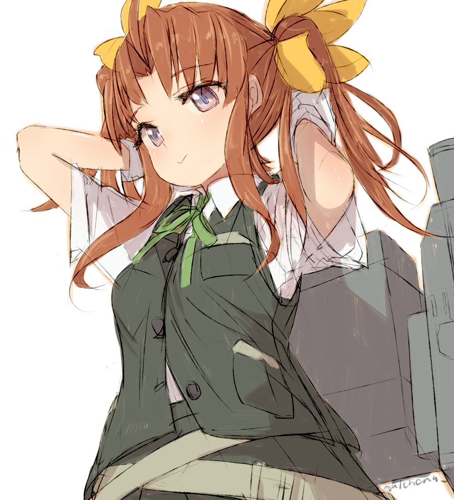 叢雲(艦これ) ,叢雲改二 「9/27は叢雲、陽炎の進水日ですね(再掲) 」|鳥アルケラのイラスト