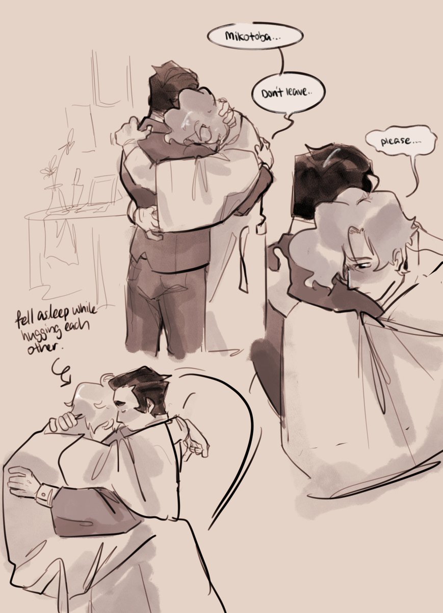 thinking of their first unwilling parting  #homumiko #dgs   #tgaa 