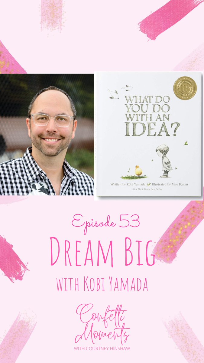 Check out my latest episode of Confetti Moments podcast. I had the honor of interviewing the remarkable Kobi Yamada podcasts.apple.com/us/podcast/con…
