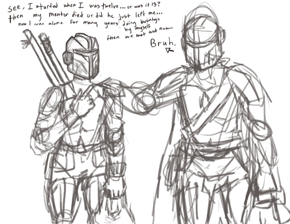 petal_jasmine's tweet photo. Some of my #WorkinProgress #TheMandalorian #squidgamefanart https://t.co/A78o9wyleK
