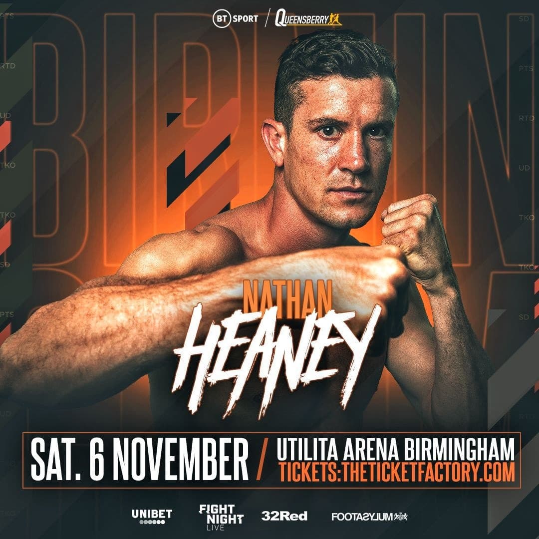 NathanHeaney's tweet photo. WE ARE BACK!!! - CHAMPIONSHIP BOXING 🔴⚪ 

The best atmosphere in boxing is back!!! With 1400 people already reserving tickets with me and 6 weeks still to go, this is set to be the biggest one yet 👏 

1/6 https://t.co/UAvHz0yPcv