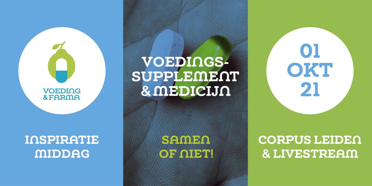 #Nascholingsalert! Inschrijven event ‘Voedingssupplement &amp; Medicijn, samen of niet!’ Corpus Leiden kan tot a.s. donderdag. Accreditatiepunten: *3 @KNMG-GAIA #huisarts, #ouderengeneeskundige *2,5 <a href="/KNMP/">KNMP</a> en @NZVA #apotheker *3, <a href="/MBOG/">mbog</a>. Bestel snel ticket op: npninfo.nl