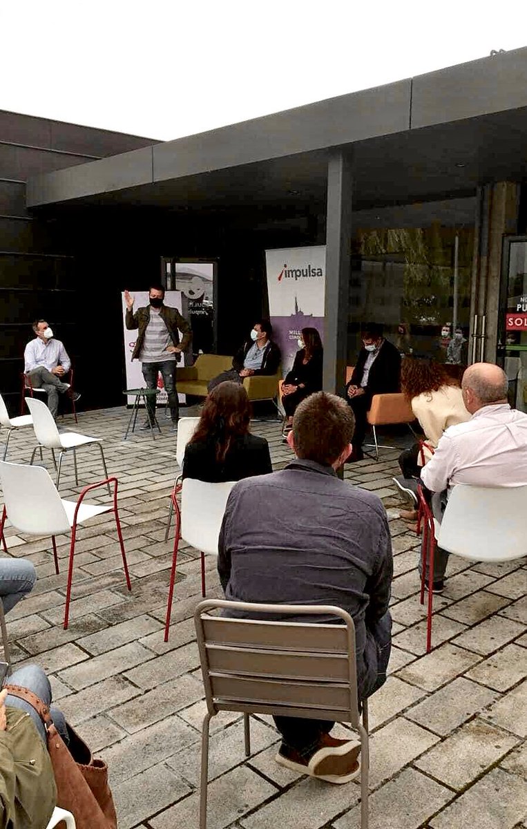 GijonImpulsa's tweet photo. 🔴 Tras el verano, la Comunidad Milla del Conocimiento retoma con ganas su actividad. El viernes se presentaron los cuatro proyectos incorporados recientemente al Edificio Impulsa:
🖥 @paunoval diseño&comunicación
⚡️ #Energigante
🌐 #2Chain Blockchain Tecnología
➕ #Cuidalab https://t.co/viEmIGMyIE