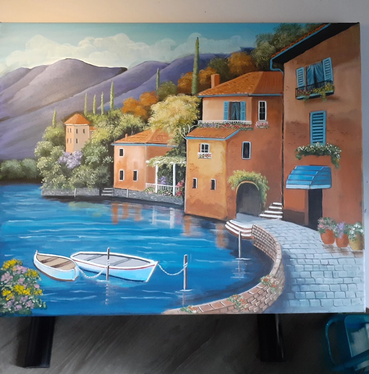 Wedding gift. Acrylic 16 x 20