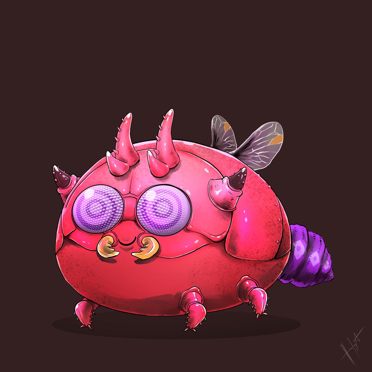 denzelberg28's tweet photo. this time, a bug
@AxieInfinity
#axiefanart https://t.co/7HTeeWZ5gI