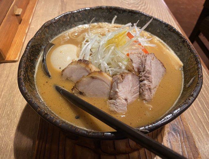 スープがどちゃくそ美味かった🍜 