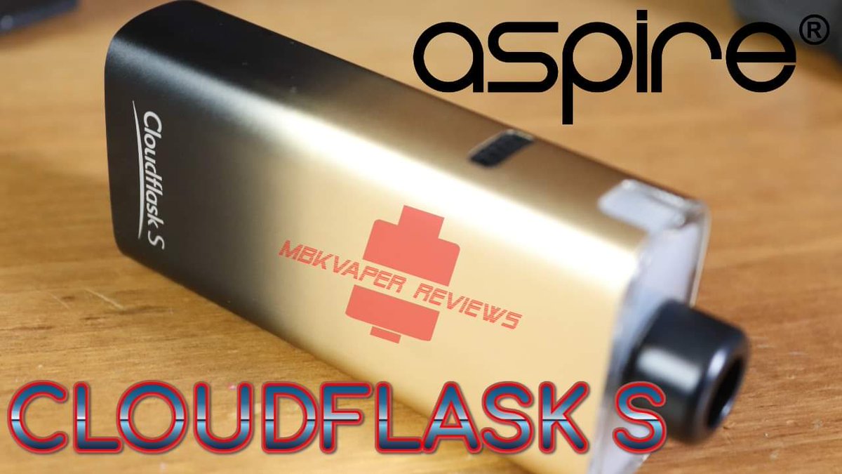 mbkvaper1's tweet photo. We are looking at the aspire cloudflask s to day get over the the channel and check it out and maybe hit the subscribe button 

https://t.co/rz74zWoBMn

#aspirecloudflask #aspirecloudflasks #aspirecigs #aspireuk #mbkvaper #vapingcommunitypics #VapeReviews https://t.co/byOo4PIdOP