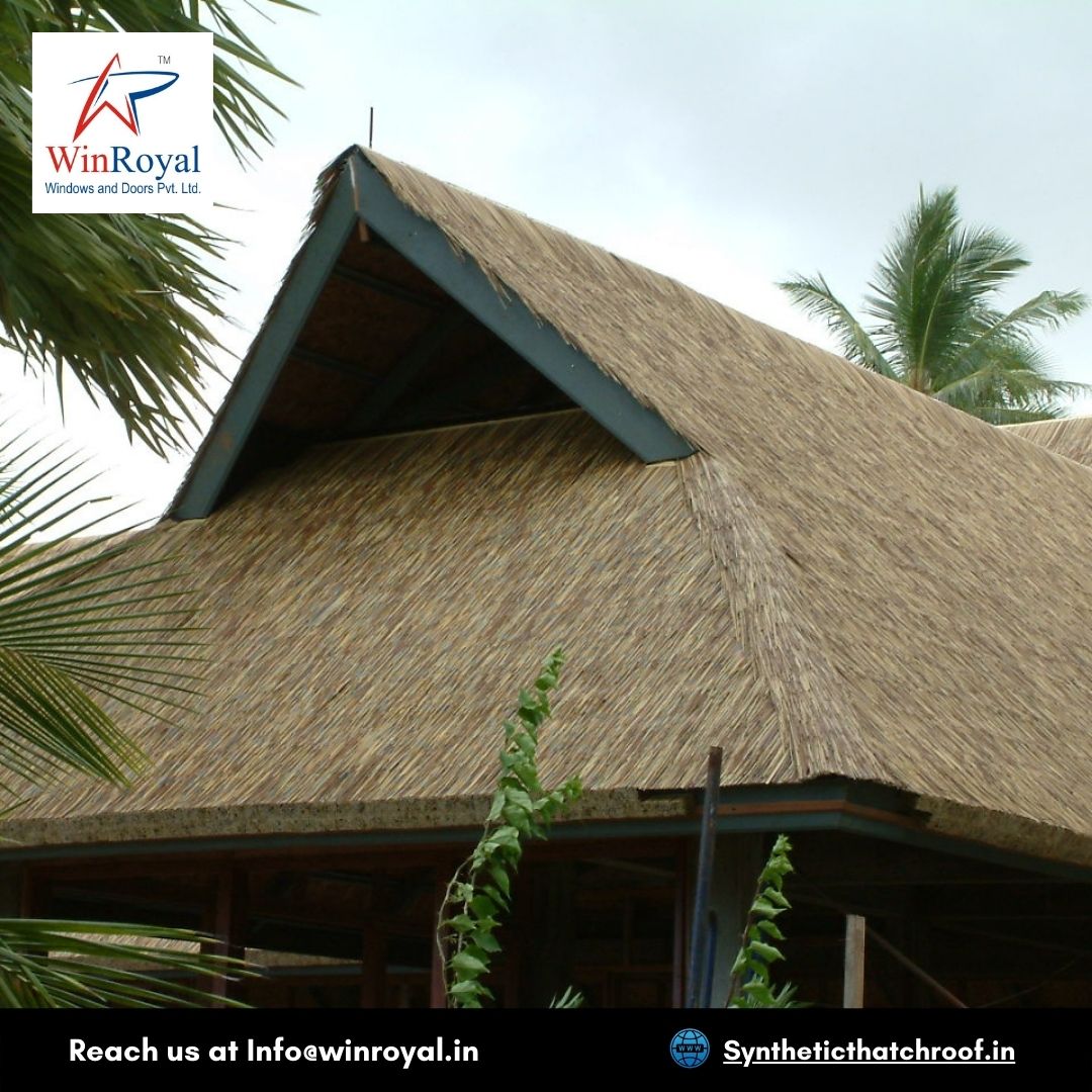 WinRoyalpune's tweet image. WinRoyal Synthetic Thatch Roofs are fade resistant &amp;amp; the sun’s damaging rays cannot affect them. Our material also being waterproof, they can easily put up with heavy rains – no seepage or leakage.
syntheticthatchroof.in
#syntheticthatchroof #interiordesign #architecture