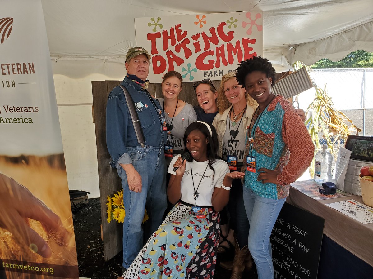 heartctgrown's tweet photo. Our @UConnExtension team and friends had a great time this past weekend @FarmAid connecting people with Connecticut farms so that our farmers could be known and supported! Thanks to all that came to visit!! https://t.co/0EdeFjNcAk