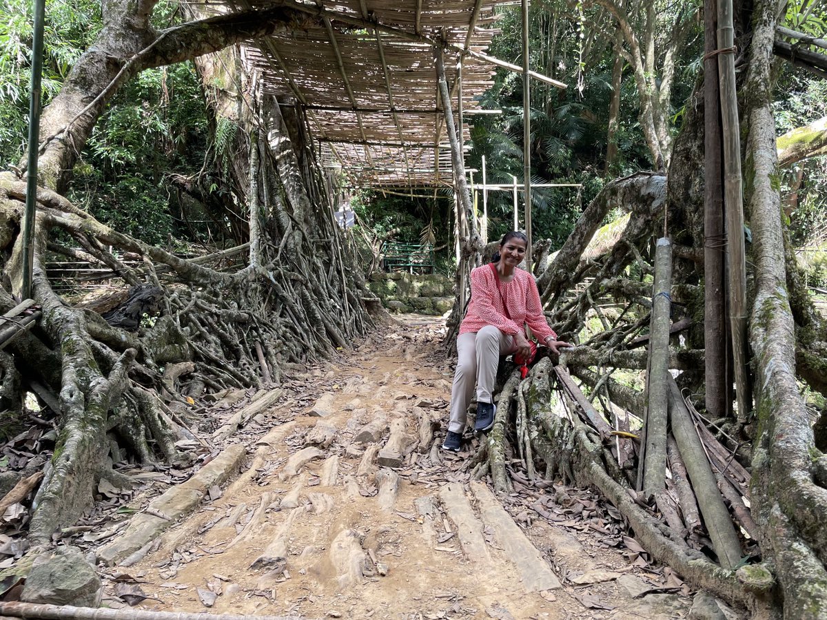 nivedita_bhasin's tweet photo. Of course I’m not going to be in the confines of my home today!🌷
It’s #WorldTourismDay
#Tamabil #BSFBoating #Dawki #RootBridge #Mawlynnong #Meghalaya #EastKhasiHills 👩✈️✈️
#ComeFlyWithMe https://t.co/LTC8Zqk3ei