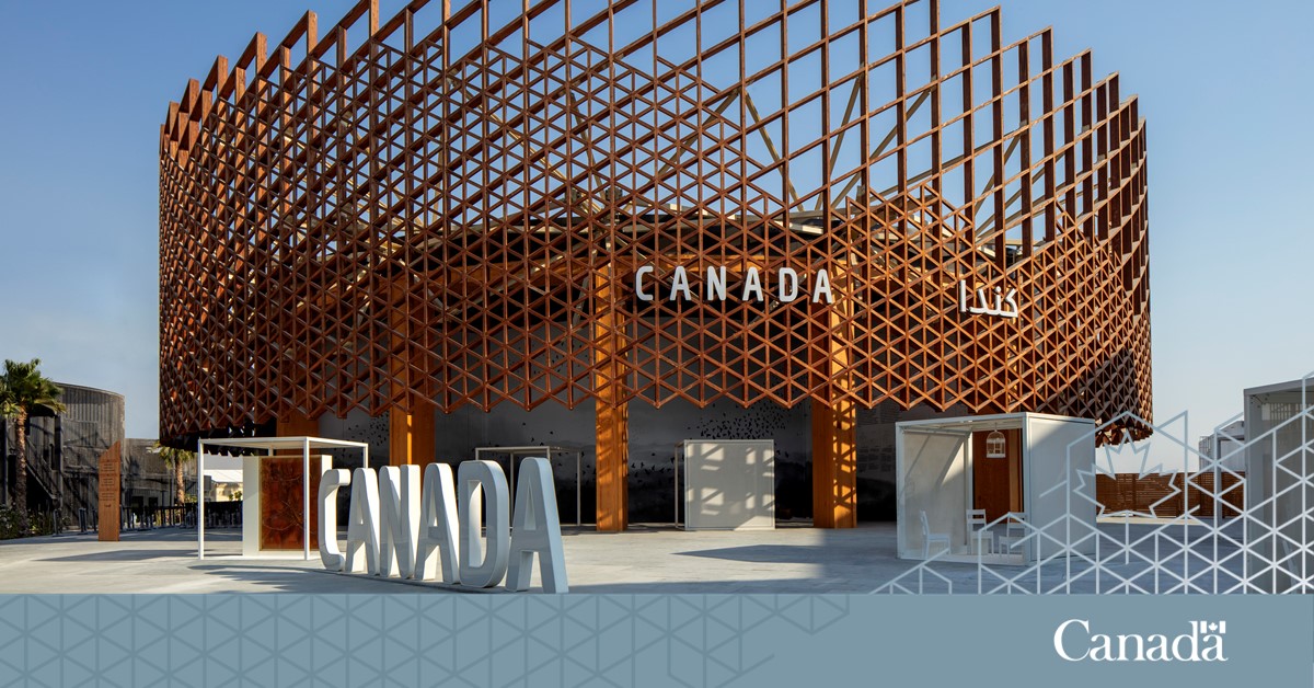 CanadaExpo's tweet photo. Our #Expo2020 theme, #TheFutureInMind, will highlight Canadian leadership in key sectors such as:
🤖 artificial intelligence
🚀 aerospace
📡 advanced technologies
🌱 clean energy 
🎓 education

Find out more on October1! https://t.co/194yyt1Hs7