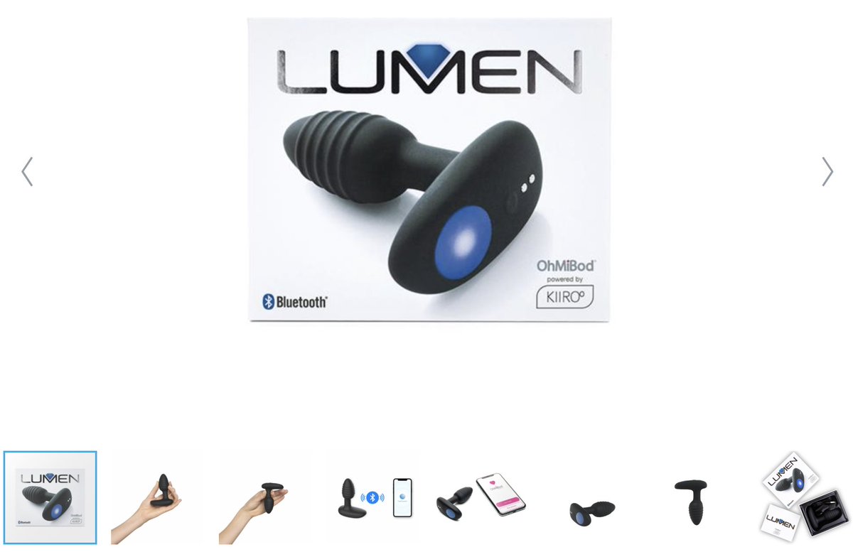 pelotkashop's tweet photo. Фантастическая игрушка для вэбкам - коллабора��ия #OhMiBod с #KIIROO - #Lumen интерактивная вибропробка со светодиодом, который покажет партнеру что вы чувствуете https://t.co/L2GG4Ej6tA #PShop #новинка #вэбкам https://t.co/mBAEoCoJd6