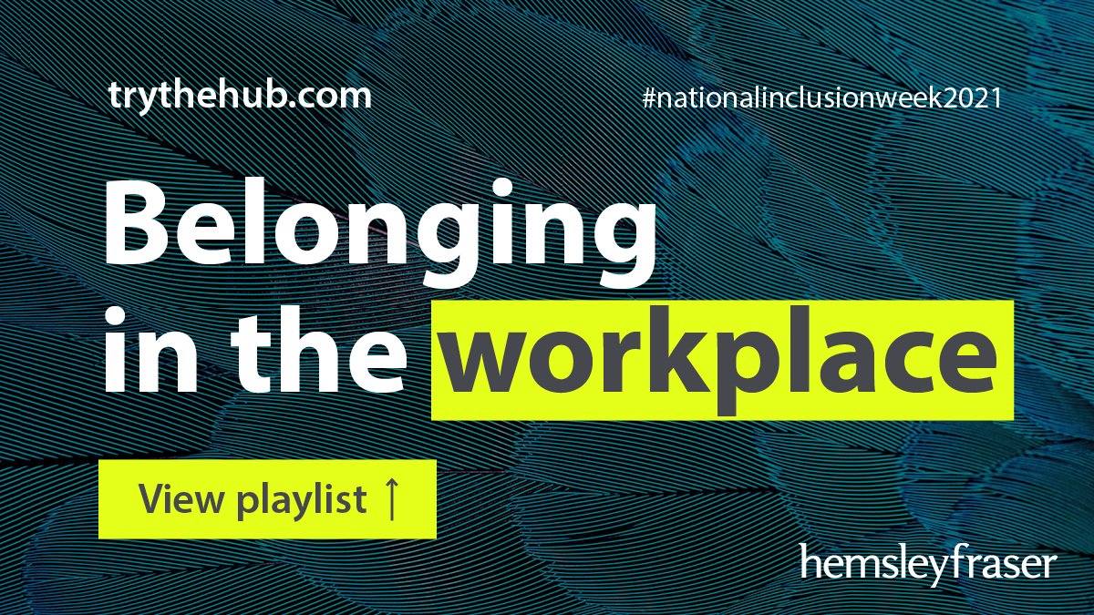 HemsleyFraser's tweet photo. This week is #nationalinclusionweek2021, an annual event to celebrate everyday #inclusion.
To help you get involved, we have put together a new #playlist of #learningassets that you may find useful to share with your team. View playlist - https://t.co/UPEDTV4K4s https://t.co/L3kF9ojuLu