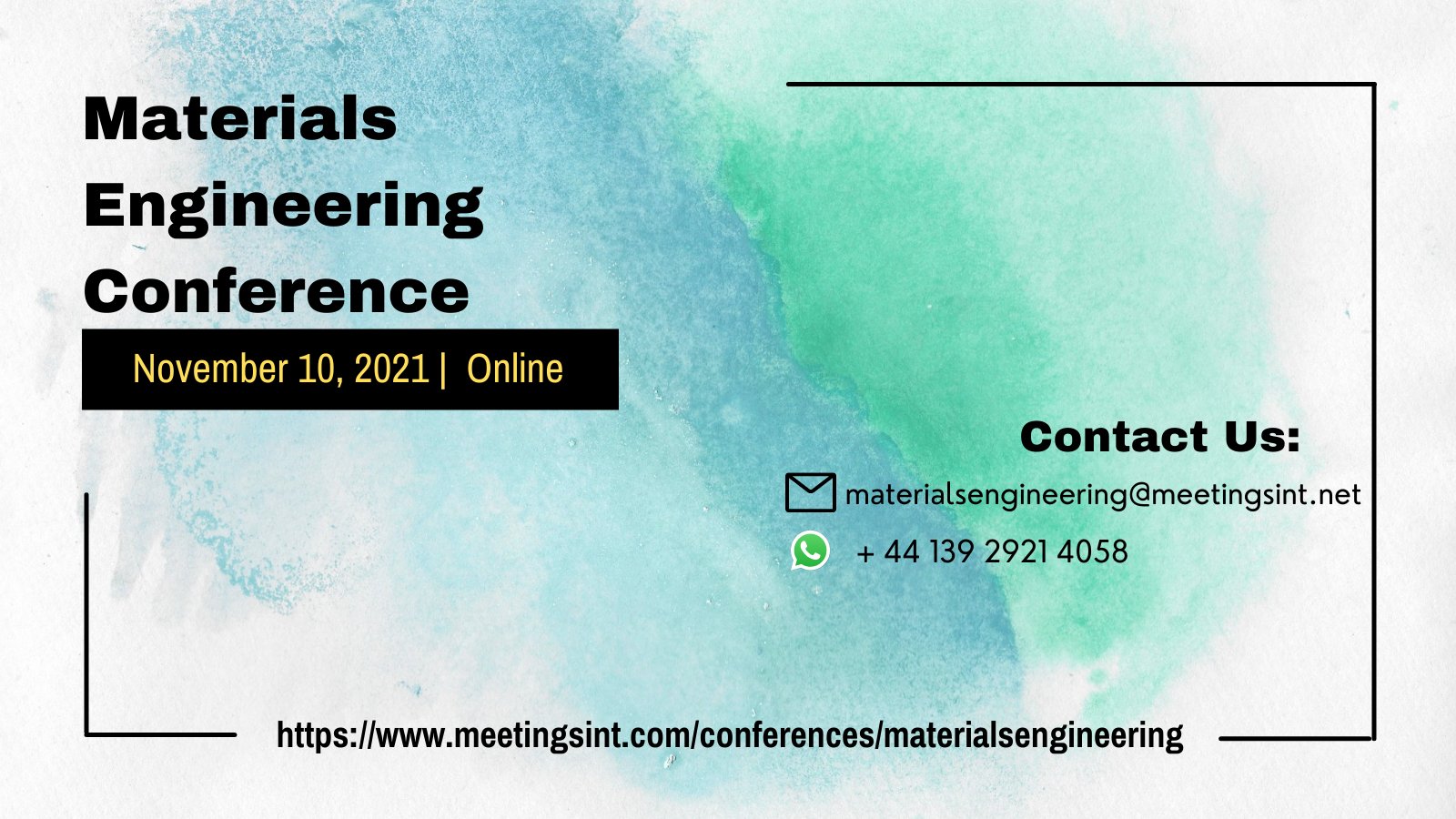 Materials Engineering Conference (Materials_eng) / Twitter