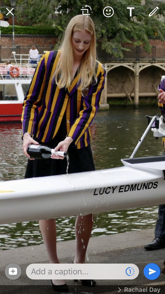 seanedmunds's tweet photo. Extremely proud as Lucy @YaleWCrew is honoured by having a boat named after her by @ycrc https://t.co/TY93FUE8Qk