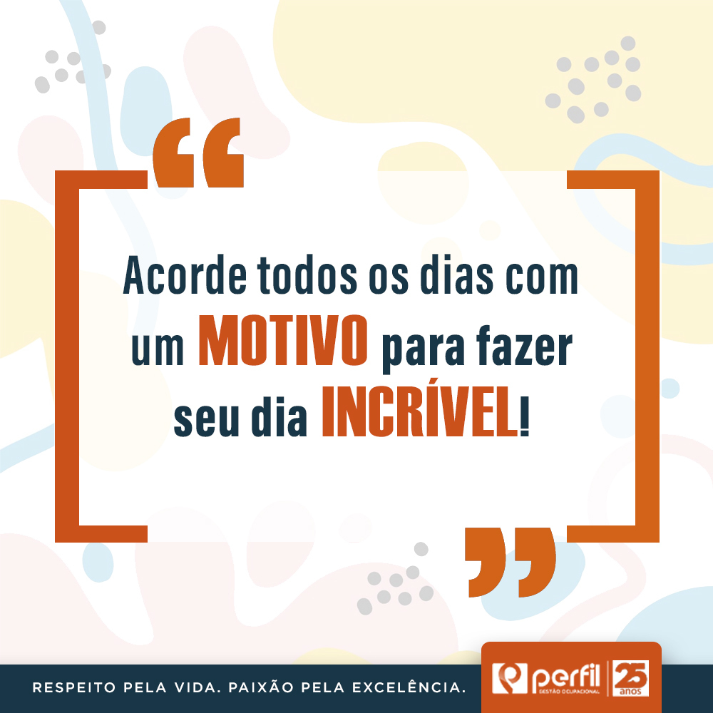 perfilsst's tweet photo. "Acorde todos os dias com um MOTIVO para fazer seu dia INCRÍVEL!"

#pensenisso #motivacional #medicinaocupacional #sst #perfilsst #medicinadotrabalho #normasregulamentadoras #segurançadotrabalho #treinamentos #perfilgestaoocupacional #perfilgestãoocupacional https://t.co/uXvwdg4fav
