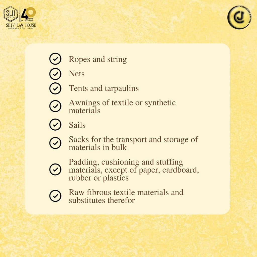 corpjunction's tweet photo. CLass 22 out of 45 constitutes Ropes and Fibers .
#trademark #corporatejunction #classpost https://t.co/29cpEVeXXy