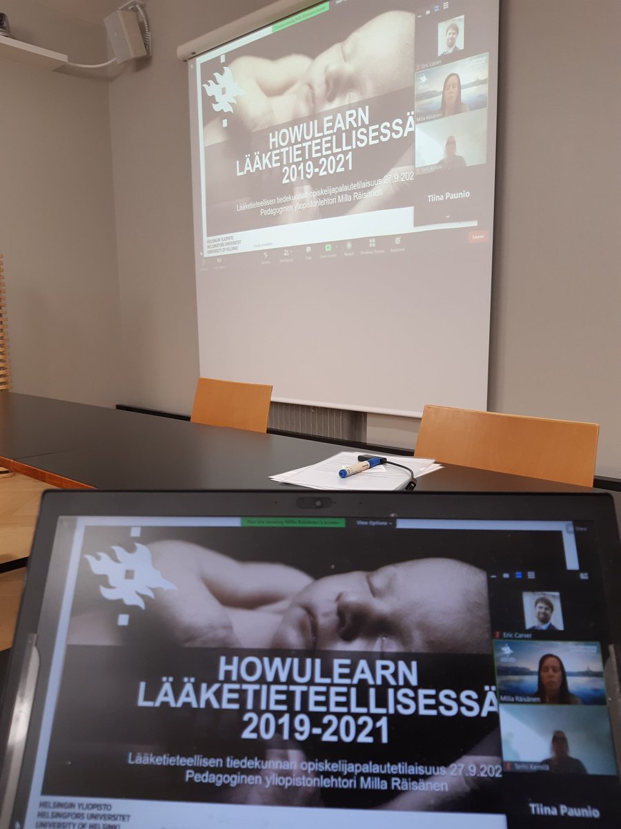 ee_carver's tweet photo. Helsingin yliopiston palautetilaisuuksien kierros päättyi tänään. Takana 11 tilaisuutta.
Käsittelyssä #HowULearn #kandipalaute #uraseurannat & International Student Barometer. Kiitos kaikille puhujille ja osallistujille! Näitä tilaisuuksia on aina kiva juontaa. 😊 @helsinkiuni https://t.co/iDjkj9YGHG