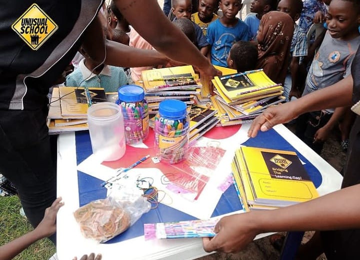 UnusualSchool's tweet photo. "ONE CHILD, ONE TEACHER, ONE BOOK, ONE PEN, CAN CHANGE THE WORLD" 
- MALALA YOUSAFZAI

Unusual School 
Location:
IJEGUN

120 Children reached.

#UnusualSchool
Reaching the Unreached, bridging the learning gap! 

#BackToSchool
#SDG4 #SDG5 https://t.co/rVfRuoc22D