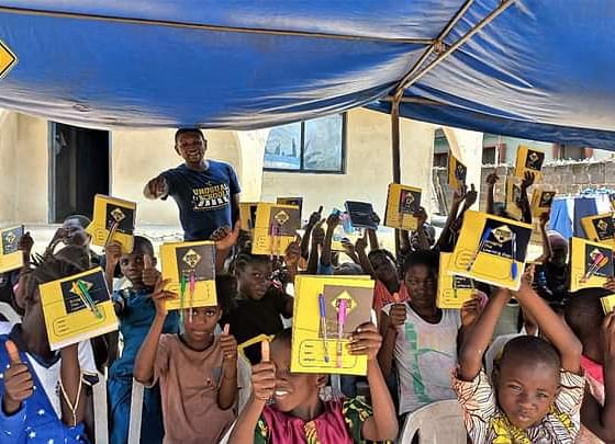 UnusualSchool's tweet photo. "ONE CHILD, ONE TEACHER, ONE BOOK, ONE PEN, CAN CHANGE THE WORLD" 
- MALALA YOUSAFZAI

Unusual School 
Location:
IJEGUN

120 Children reached.

#UnusualSchool
Reaching the Unreached, bridging the learning gap! 

#BackToSchool
#SDG4 #SDG5 https://t.co/rVfRuoc22D