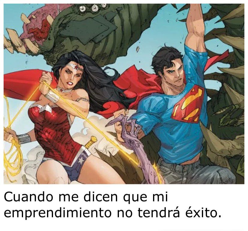 ¿Te ha pasado? 

Seguramente hay quienes apuestan por el fracaso de tus ideas o dudan de las capacidades que tienes para llevar a buen término tus ideas de negocios, productos, servicios o empresa. ¡Conviertete en el súper héroe o heroina de tus sueños!

bit.ly/2XV8Ne4