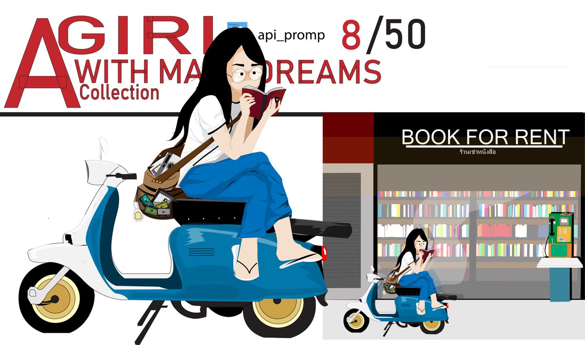 api_promp's tweet image. A girl with many dreams 8/50
Khwan back to the 90s. 🥰
opensea.io/Promp
#nftcollector #NFTCommunity #NFTTHAILAND #NFT #NFTThaicommunity #PolygonNetwork #polygonNFT #Polygon #PolygonNFTs