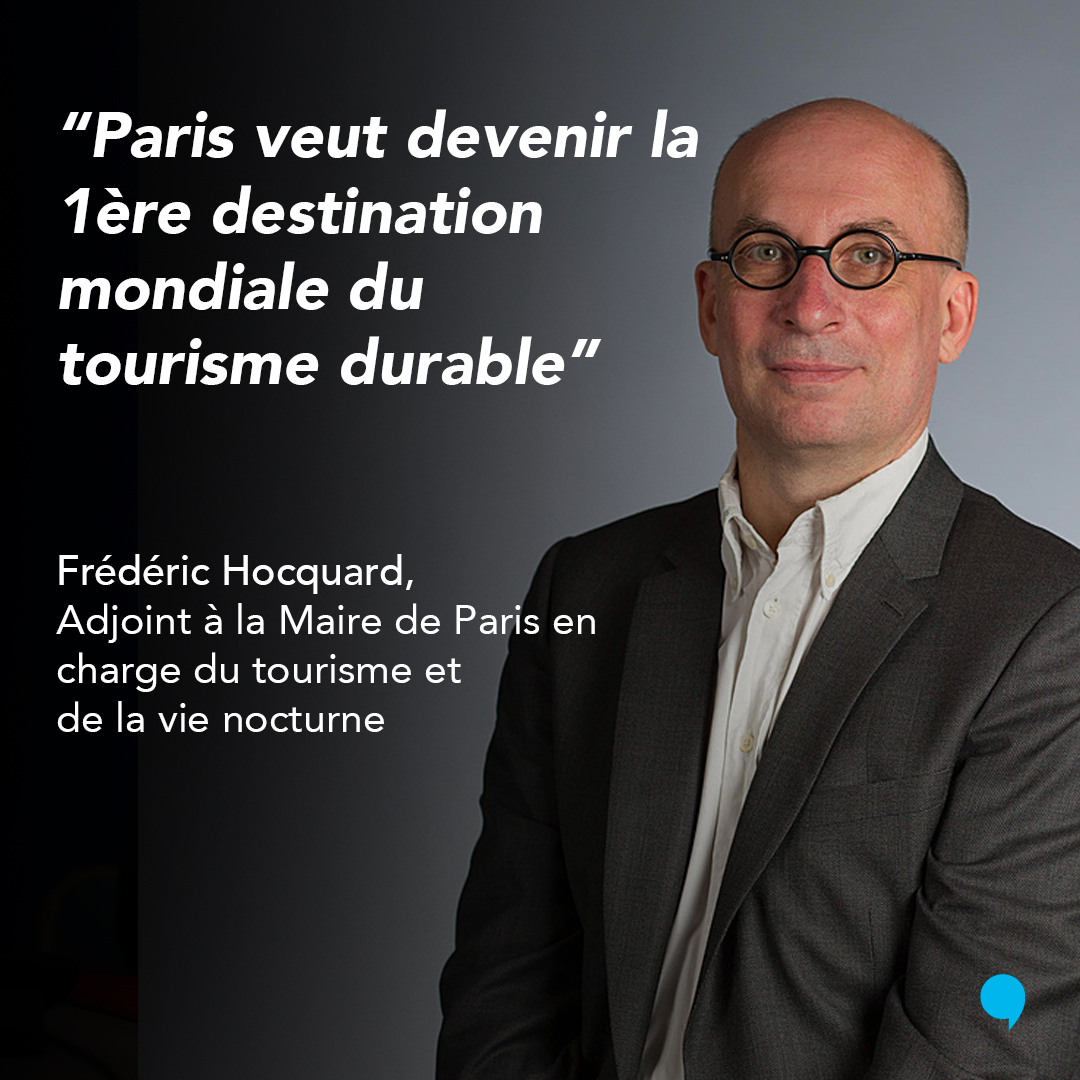echotouristique's tweet photo. Frédéric Hocquard, adjoint à la Marie de Paris en charge du tourisme et de la vie nocturne, à propos de l'avenir de Paris lors du forum international A World For Travel🤝🇫🇷
#AWFT21
@Fredhoc @aworldfortravel
L'Interview complète 👉 https://t.co/v2cAS4q0ub https://t.co/fiW9KX0vUc