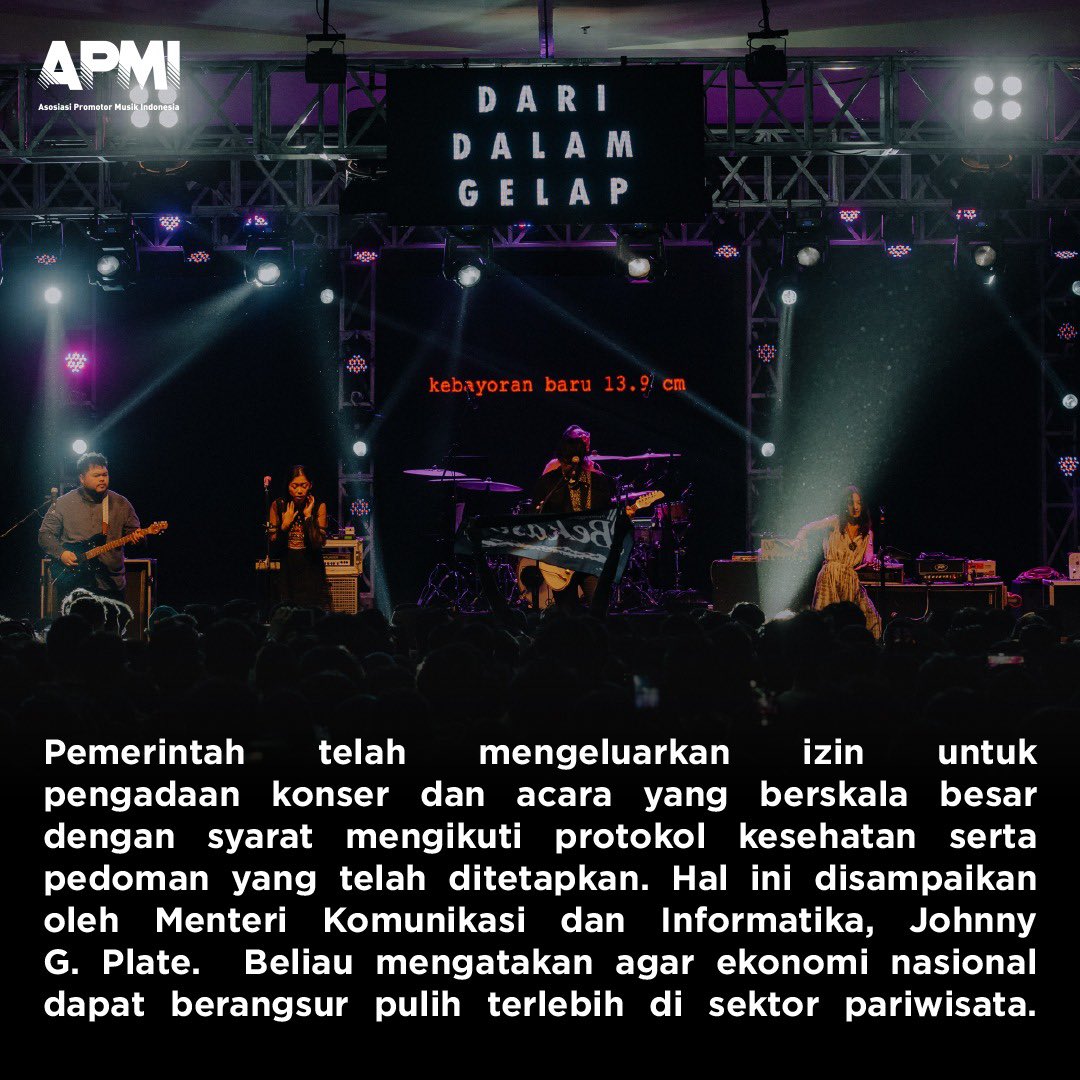 APMI (Asosiasi Promotor Musik Indonesia) tweet media