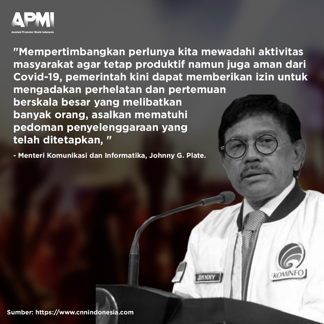 APMI (Asosiasi Promotor Musik Indonesia) tweet media