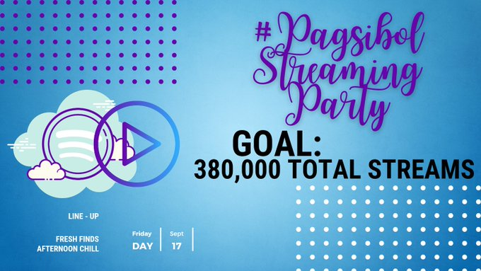 ATinMusikeros19's tweet photo. With @keun16308352's debut single, let's chill and discover new music! ๐ง
Lift your mood for this week as we hit another 380K streams for #PagsibolStreamingParty
@SB19Official #SB19 https://t.co/uL1pStJQ7T