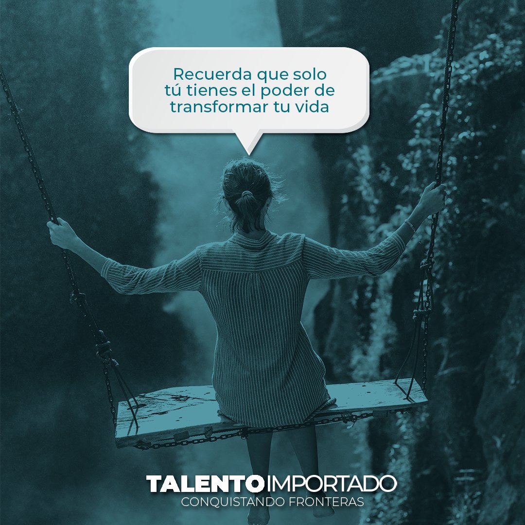 ¿Abrumador? Sí, pero no temas. 
⁣
La mayoría de las veces nos paraliza la idea de transformar nuestra vida o peor aún creemos que esa transformación depende de lo que ocurre en el mundo exterior. ⁣

Solo tú tienes el poder de transformar tu vida. #27Sep