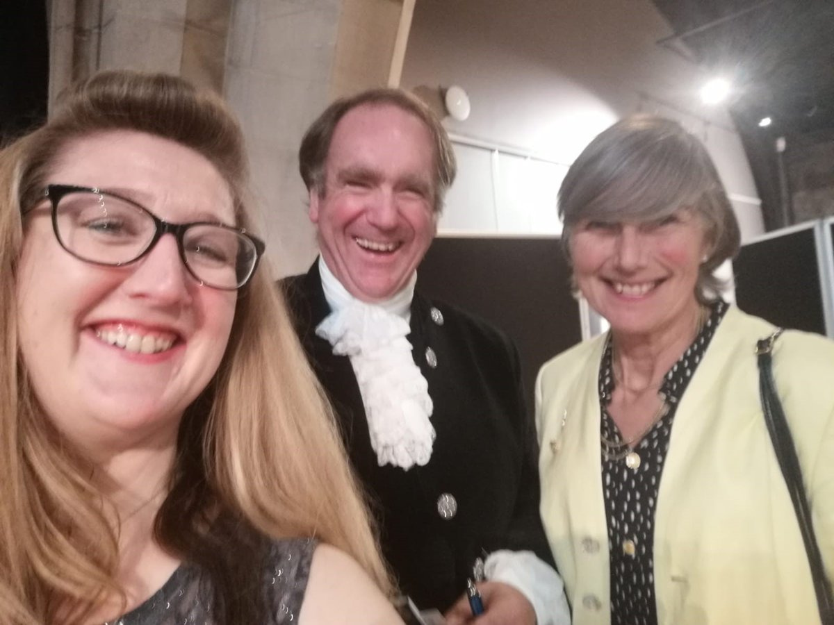 SheilaMcMahon's tweet photo. Well folks, I had a #fabulous #fun time last night #compering the #QueensAward for #voluntary service - won by the #amazing #FunClubHub for #lichfield & #burntwood @SupportStaffs
Here's me pictured with the #highsheriff of #staffordshire & his wife at the event.
@StaffordshireCC https://t.co/WjqPxeFWay