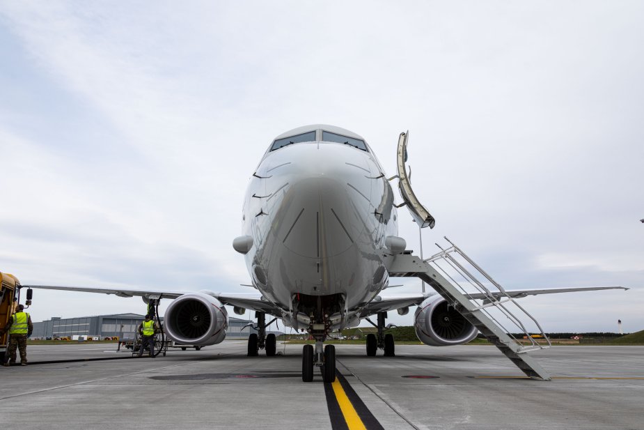 mrlynx_oficial's tweet photo. #RAF Lossiemouth welcomed their newest #Poseidon MRA Mk1 P-8A Maritime Patrol Aircraft #ZP806. The #ASW #MPA Boeing aircraft, named "Guernseyβs Reply" is the sixth Poseidon aircraft to arrive at the Moray base and will operate as part of the re-established 201 Sq. https://t.co/BqPIUSx2DA