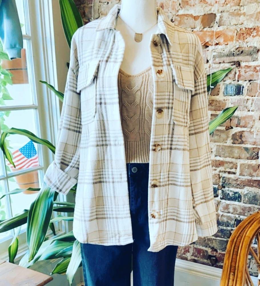 bluegirlapparel's tweet image. Plaid Shacket ! Perfect for those cooler days and evenings 🍁. Shop on FB &amp;amp; IG @bluegirlapparel or on our website Link in Bio 

#shacketstyle #plaidshacket #plaid #outfitinspo #styleswelove #shopbluegirlapparel #ootd #fallmusthave