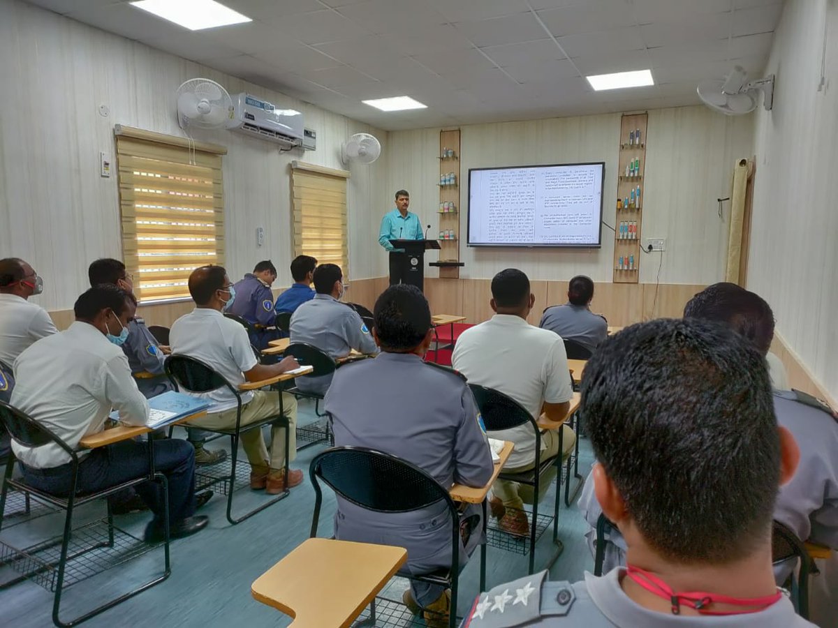 BsfAcademyIndia's tweet photo. #Workshop
TSU organized a workshop on 25/09/2021 on "Campus Security and Industrial Safety" in consonance with highest Industrial Quality standards.
#First_Line_Of_Defence
#Seema_Prahari https://t.co/PRzcOiYlBx