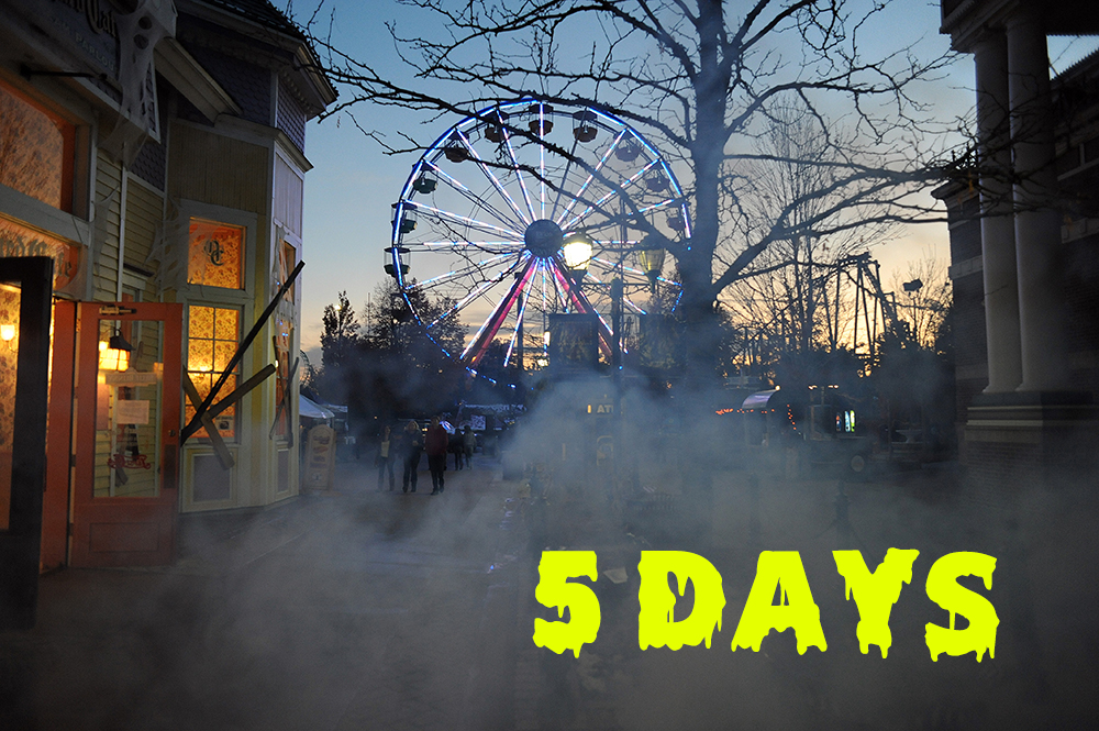 ElitchGardens's tweet photo. Can't wait for #ElitchFrightFest to open THIS Saturday! 💀🎃 https://t.co/mvqf59NtL7
