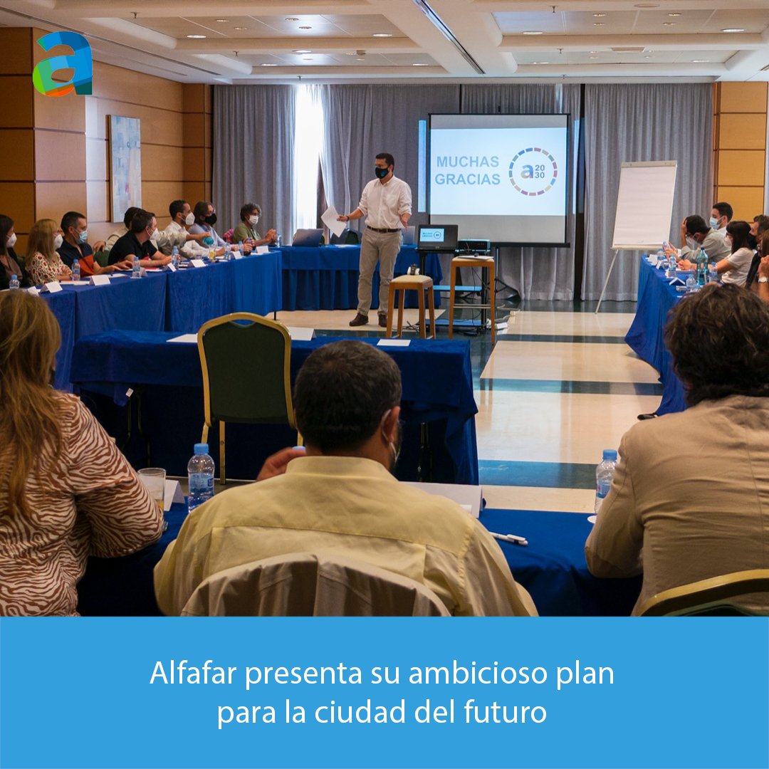 AytoAlfafar's tweet photo. ℹ️  Alfafar presenta su ambicioso plan para la ciudad del futuro ℹ️  

#AlfafarÉsInformació 

ℹ️ Alfafar presenta el seu ambiciós pla per a la ciutat del futur ℹ️
➕ INFO en https://t.co/ryOBuwnjXk https://t.co/QEDNFMJOGl