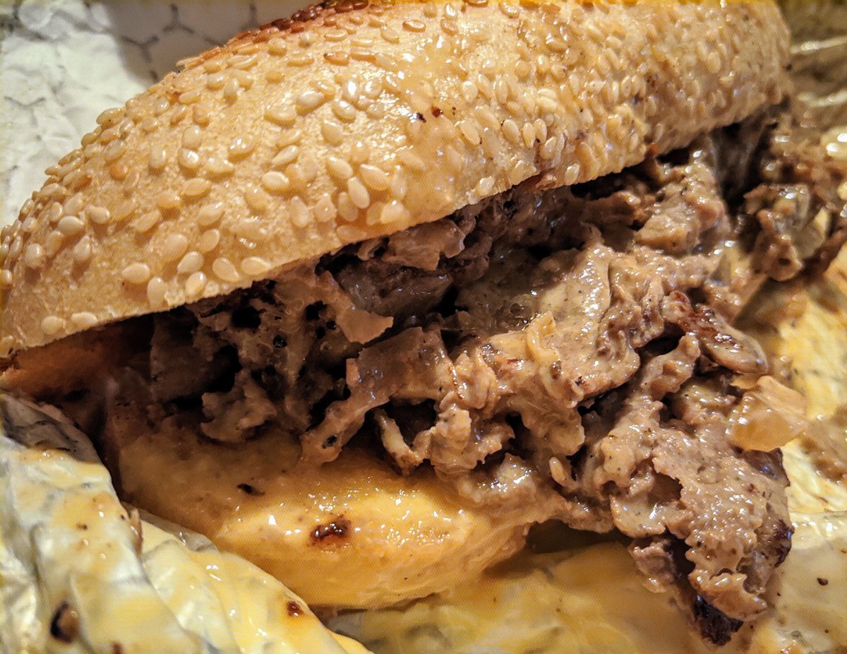 eatRaleigh's tweet photo. The art of a true cheesesteak. The Modega pop-up coming soon to https://t.co/boLCqM3bdl. https://t.co/FiYadOwBbX