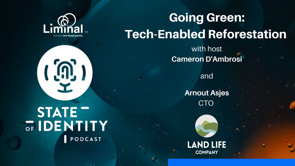 LiminalStrategy's tweet photo. In this week's podcast, we're joined by Arnout Asjes, CTO of @LandLifeCompany on how the identity of things expands to agro-ecological use cases before #climatechange is climate catastrophe. Tune in! https://t.co/7YOuNoYudT #identityofthings https://t.co/KeRDO1Kr6l