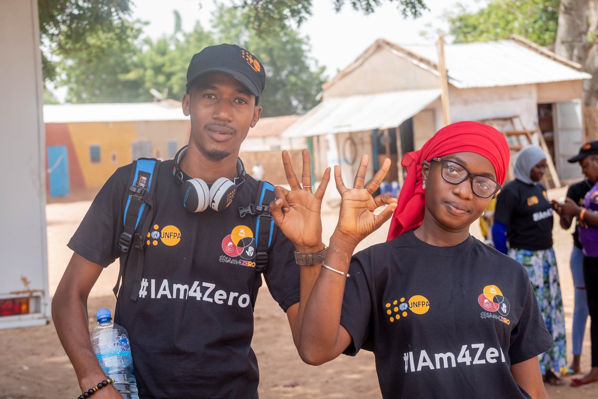 UNFPATheGambia's tweet photo. New week, same motivation to:

End unmet need for Family Planning✅
End preventable maternal death✅
End Gender Based Violence and harmful practices✅

#DeliveringForTheGambia 
#Iam4ZERO https://t.co/P9mtTTD79L