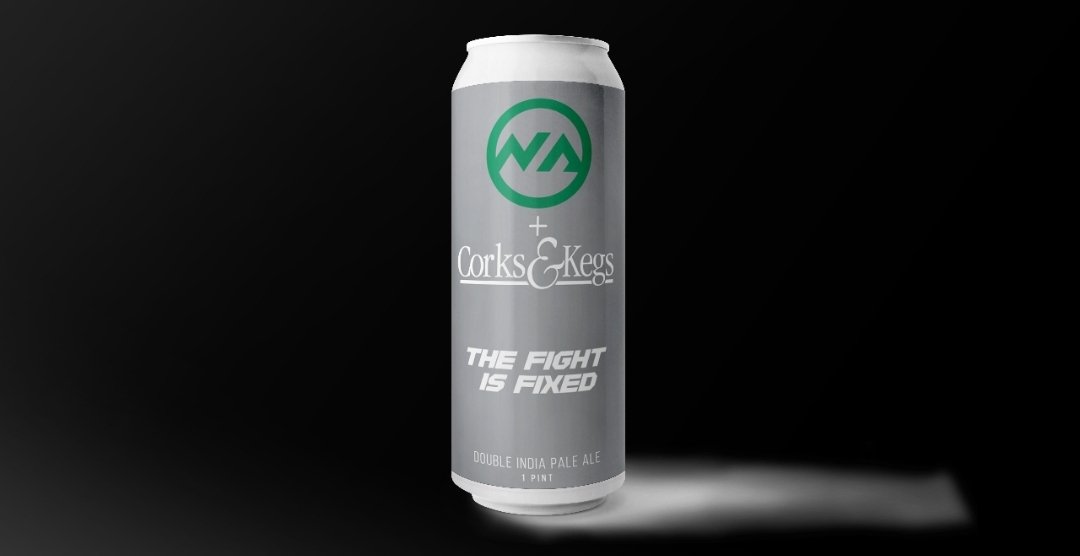 This Friday, Oct 1st, will be the release of our collaboration with @newanthembeer A DIPA brewed with Vic Secret, Simcoe, and Bru-1. Cans will be available when we open and we be sampling it during our weekly Friday tasting 5:30 to 7:30 @alliedcraftdistro #collab #thefightisfixed